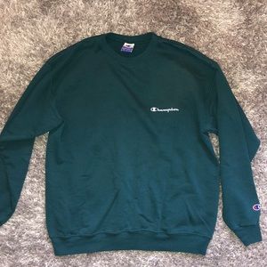 Forest Green Champion Crewneck